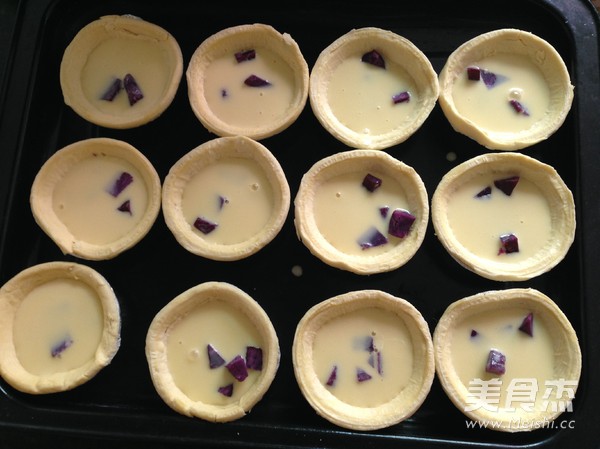 Purple Sweet Potato Tart recipe
