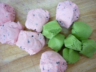 Colorful Pastries-watermelon Bag recipe