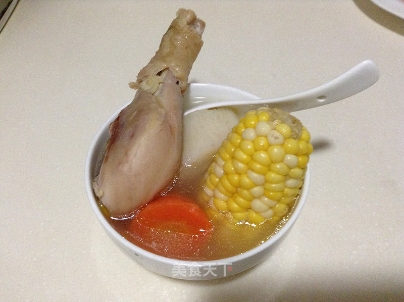 Children's Favorite ---------- Yam Corn Carrot Soup recipe