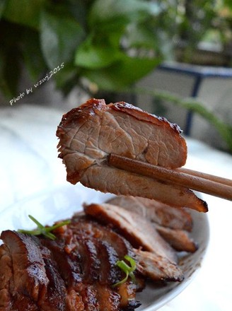 Barbecued Pork with Honey Sauce recipe