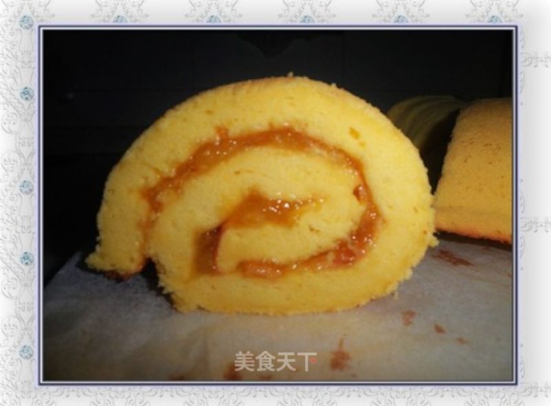 Kumquat Chiffon Cake Roll recipe