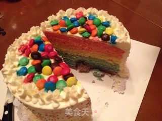 Rainbow Cake recipe