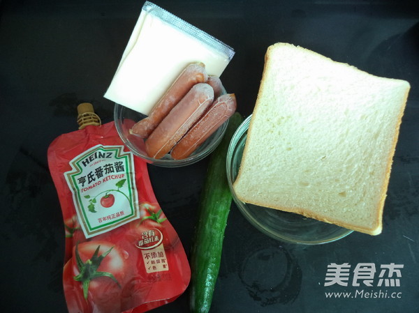 Hot Dog Cheese Sandwich recipe