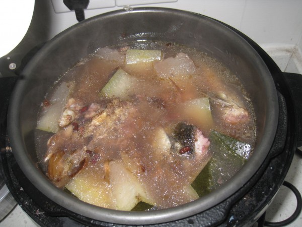 Carp and Winter Melon Soup recipe