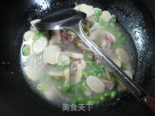 Bacon Edamame Boiled Whip Bamboo Shoots recipe