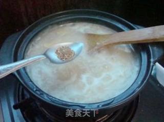 A Delicious Breakfast Porridge-fennel and Lean Meat Porridge recipe