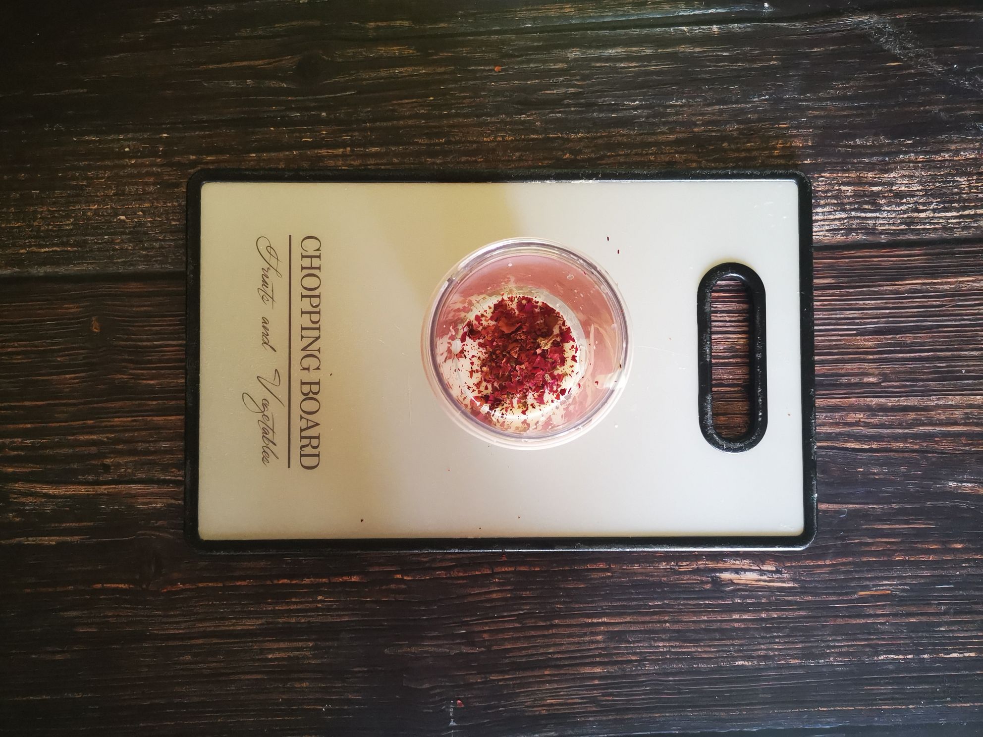 Rose Flower Yogurt Shake recipe