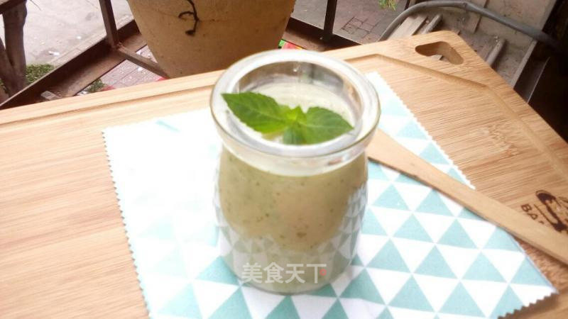 Fresh Mint Sauce——a Bit of Green in Summer recipe