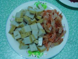 Fried Fish Cakes with Celery and Shrimp recipe