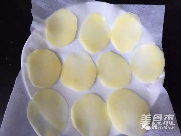 Microwave Potato Chips recipe