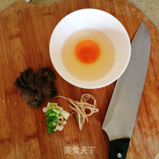 Sea Cucumber Steamed Egg recipe