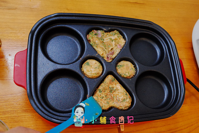 Supplementary Meat Floss Green Vegetable Cakes Over 10 Months Old recipe