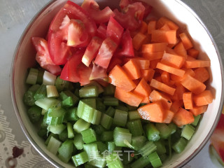 Seasonal Vegetable Fresh Chicken Soup recipe