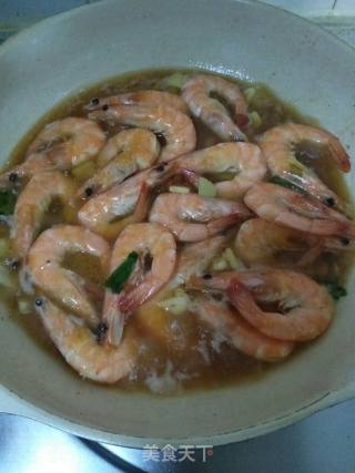 Braised Prawns in Homemade Oil recipe