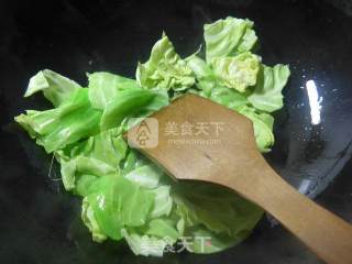 Rice Cake Soup with Beef Sauce and Cabbage Fenpi recipe