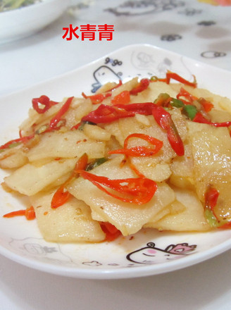 Fried Cold Potato Chips recipe