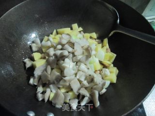 Potato Chicken Mushroom Braised Rice recipe