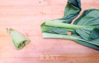 【stewed Vegetable Heart with Mushrooms】--a Feast of Green Roses in Oyster Sauce recipe