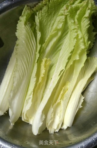Stir-fried Long Stalk Cabbage recipe