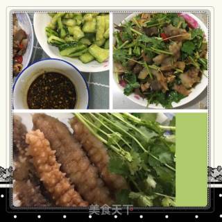 Sea Cucumber Mixed Cucumber recipe