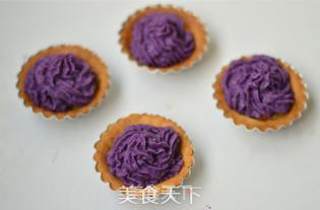 Purple Sweet Potato Tower recipe