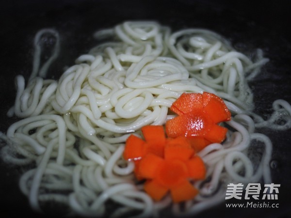 Korean Seafood Udon Noodles recipe