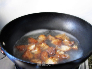 Braised Rapeseed Heart with Hericium recipe