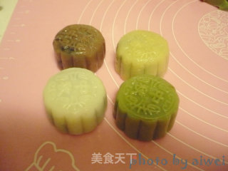 Four-color Jujube Snowy Mooncake recipe