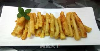 Fried Seafood Mushroom recipe