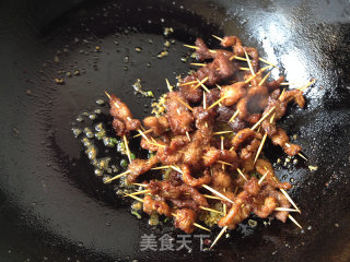 Spicy Toothpick Meat recipe