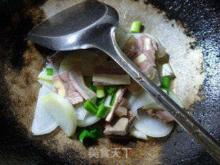 Lamb Stir-fried Radish recipe