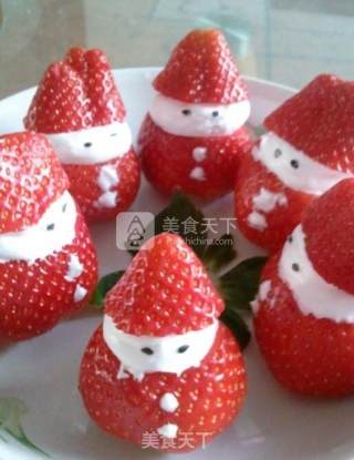 Strawberry Snowman recipe