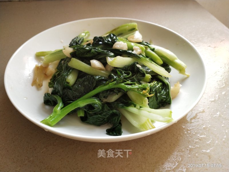 Stir-fried Cabbage Flowers