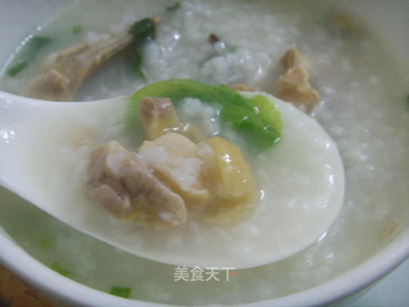 Cantonese Style Chicken Porridge-delicious Hot Porridge Can be Made in The Morning recipe