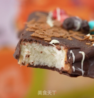 Childlike Creative Chocolate Crispy Frozen Toast recipe