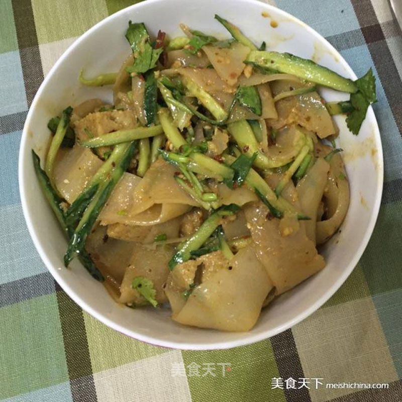 Sesame Sauce Liangpi recipe