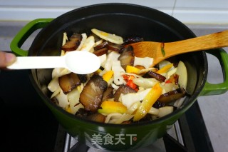 Griddle Sour Bamboo Shoots and Bacon recipe