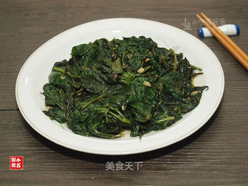 Stir-fried Bean Paste with Sweet Potato Leaves: Follow Folk Songs to Find Food