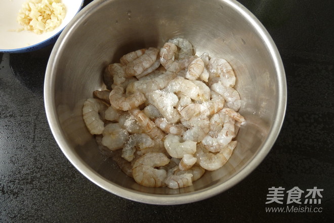 Fried Zucchini with Shrimp recipe