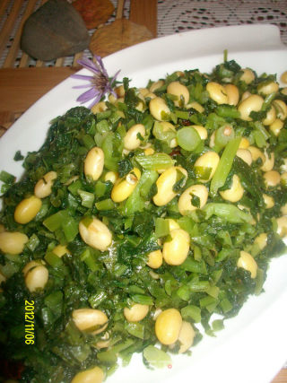 Stir-fried Soy Beans recipe