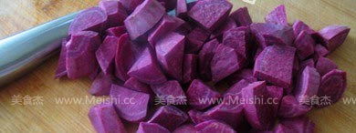 Purple Sweet Potato Tremella Lotus Seed Lily Syrup recipe