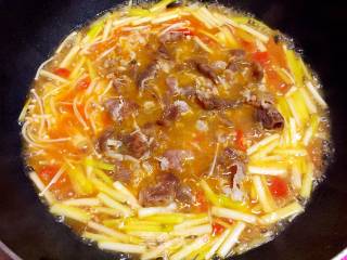Sour Soup Beef (tomato Soup Version) recipe