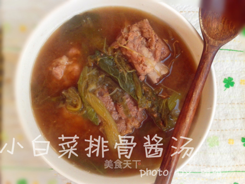 Li's Soup Soup [chinese Cabbage Spare Ribs Soup~]
