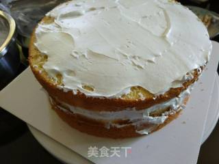 #四session Baking Contest and It's Love to Eat Festival# Cherry Butter Birthday Cake recipe