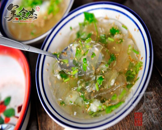 Fresh Jellyfish Soup recipe