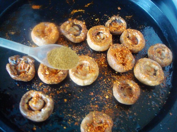 Cumin Mushroom recipe