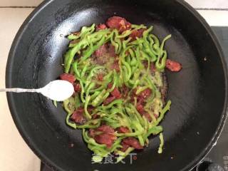 Stir-fried Bacon with Hot Pepper recipe