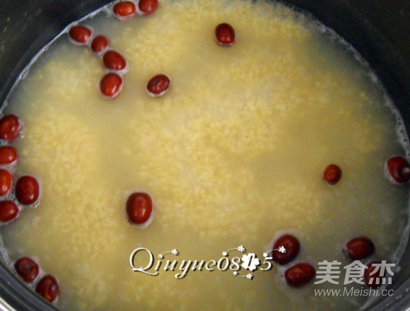 Red Date Millet Congee recipe