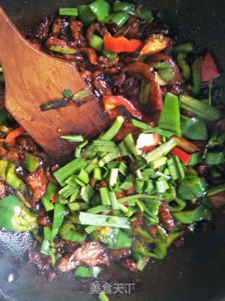 Stir Fried Salted Pork recipe