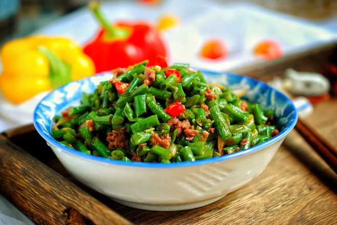 Stir-fried Beans with Minced Beef, Simple and Super Easy to Eat, Rich in Nutrition recipe